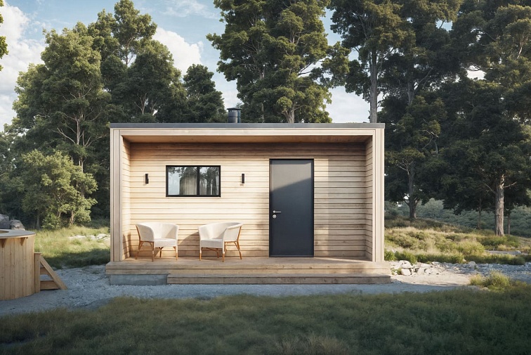 Модульная баня Йель 15