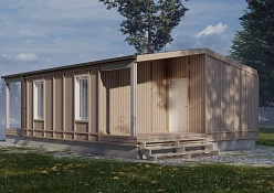 Модульный дом симпл 58 д. Куликово