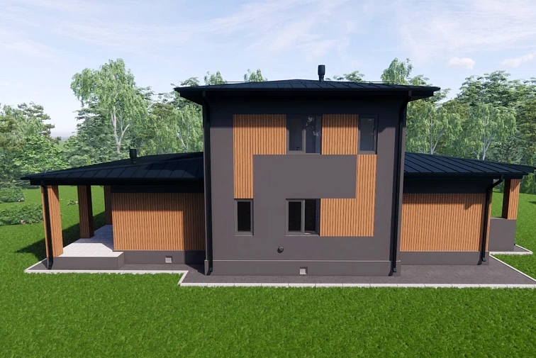 Строительство дома в Кривцово