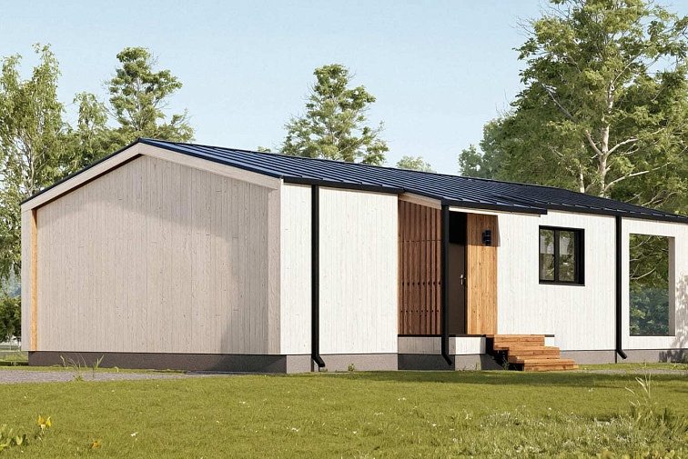 Модульный дом Барн 75