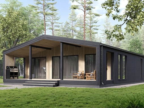 Модульный дом Барн 134