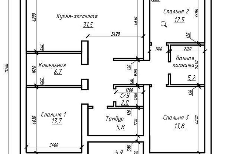Строительство дома в Семеновское