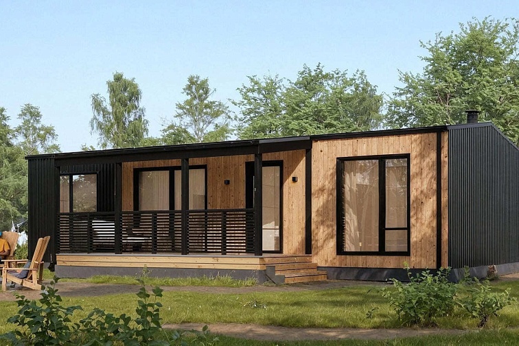 Модульный дом Барн 87