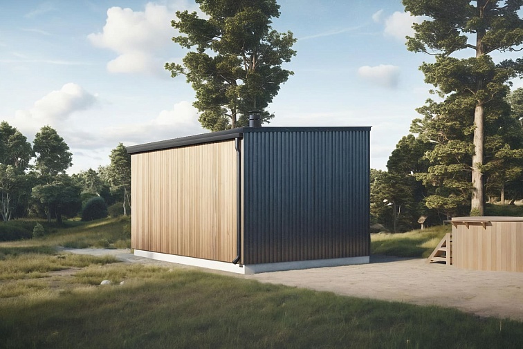 Модульная баня Йель 15