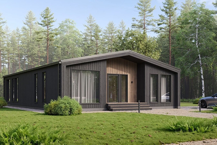 Модульный дом Барн 134