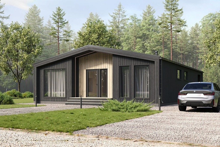 Модульный дом Барн 134